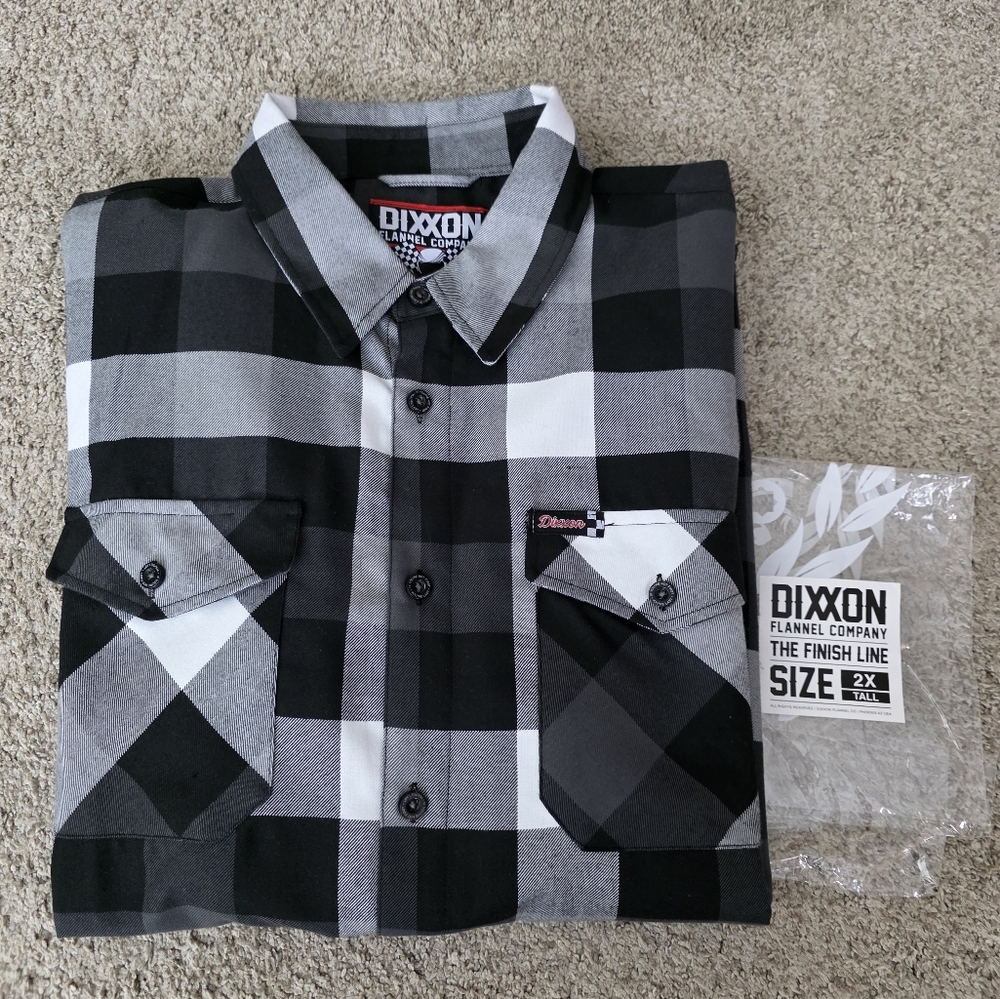 SOLD - Dixxon Flannel The Finish Line
